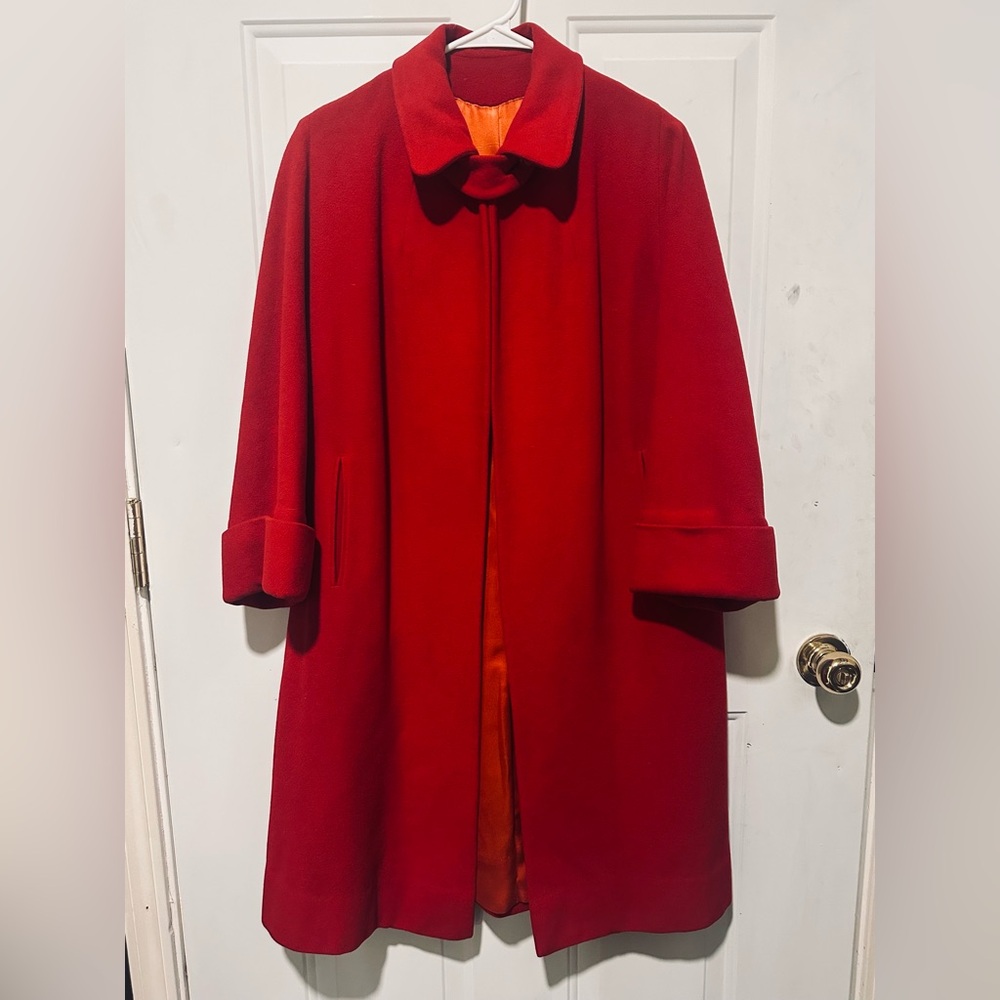 Vintage 1940s 100%cashmere coat PLEASE SEND AN OFFER!
